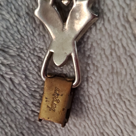 Vintage 50s Bergere Silver-tone Link Bracelet 7" - Picture 7 of 11